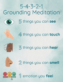 5-4-3-2-1 Senses Grounding Meditation Practice