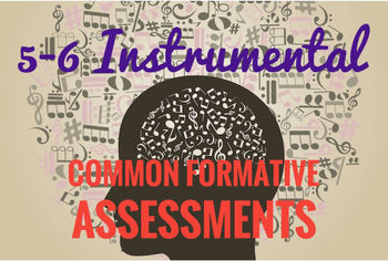 Preview of 5-6 Grade Instrumental Music CFAs