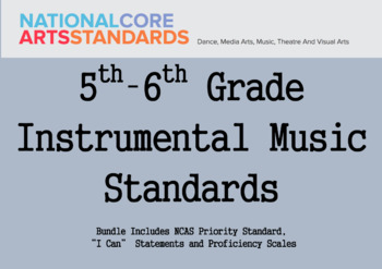 Preview of 5-6 Grade Instrumental Music Standards