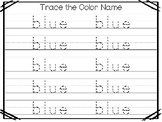 color blue worksheets teaching resources teachers pay teachers