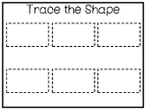 5 All About the Shape Rectangle No Prep Tracing Worksheets
