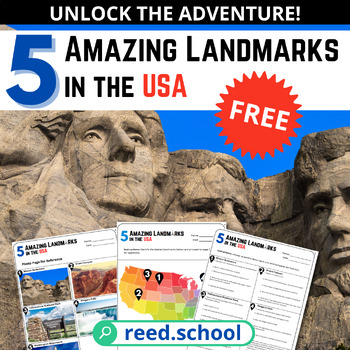 Preview of 5 Amazing Landmarks in the USA - Exciting Geography Adventure