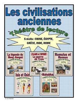 Preview of 5 Ancient Civilization Stories (French Reader's Theatre)