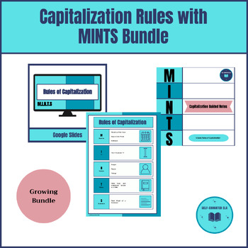 Preview of 5 Basic Rules of Capitalization Using MINTS Bundle for Grades 3 - 6