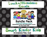 5 Choice Lunch Count and Attendance Bundle for Entire Year