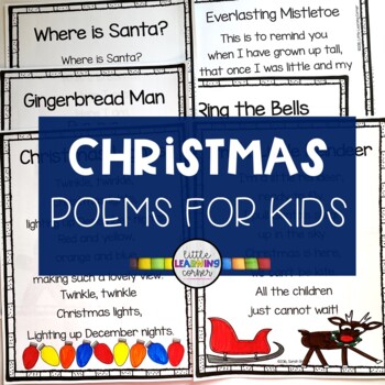 5 Christmas Poems For Kids By Sarah Griffin 