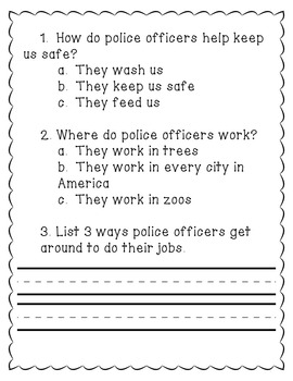 community helpers reading comprehension passages reading - pin on sherry clements teachers pay teachers store | community helpers reading comprehension worksheets