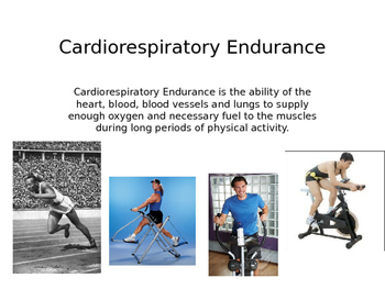 Preview of 5 Components of Fitness PowerPoint Slides for Presentation or Poster-Making