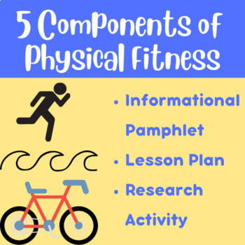 Preview of 5 Components of Physical Fitness Activity Bundle