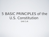 Five Constitutional Principles Powerpoint