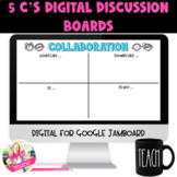 5 Cs Digital Discussion Board Anchor Charts