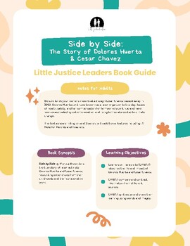 Preview of 5-Day Book Lesson Plan: Side by Side by Monica Brown