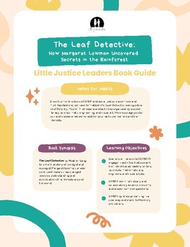 Preview of 5-Day Book Lesson Plan: The Leaf Detective by Heather Lang