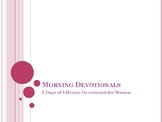 5 Days of 5 Minute Devotionals for Women