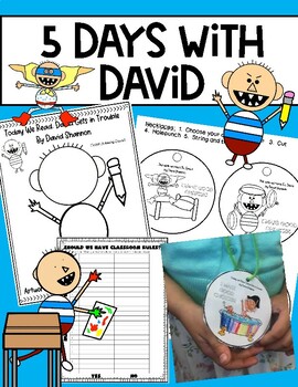 Preview of 5 Days with David:  No, David, David Goes to School & Much More