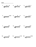 5 Digit Divided By 2 Digit Fill In The Blanks With Remainders