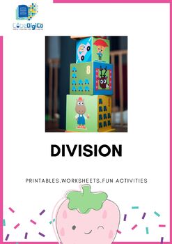 Preview of Division - Amazing printables for Distance/ Classroom learning compatible