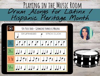 Preview of 5 Drum Along Songs for Hispanic Heritage Month | Latinx Bucket Drumming