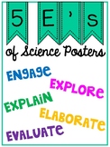 5 E's of Science Posters