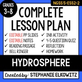 5-ESS2-2 Hydrosphere (Water on Earth) Lesson | Printable &