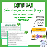 5 Earth Day Reading Passages - Upper Elementary/ Middle Sc