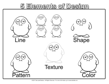 Preview of 5 Elements of Design