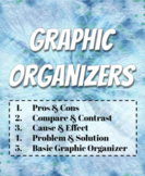 5 Essay Graphic Organizers (Interactive)
