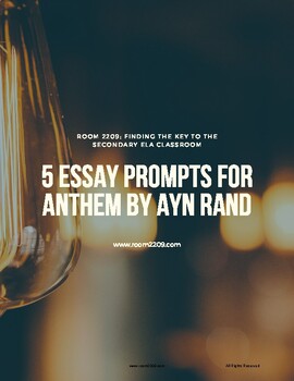 anthem essay contest prompts