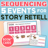 5 Step Sequencing Stories & Events with Pictures for Speec