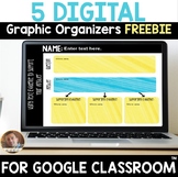 5 FREE Digital Graphic Organizers for Google Classroom and