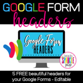 5 FREE Google Form Headers
