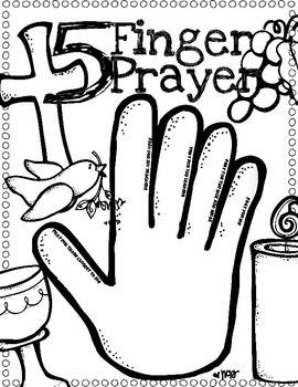 The Five Finger Prayer Method  Free Printables Included! - Sincerely,  Kristi