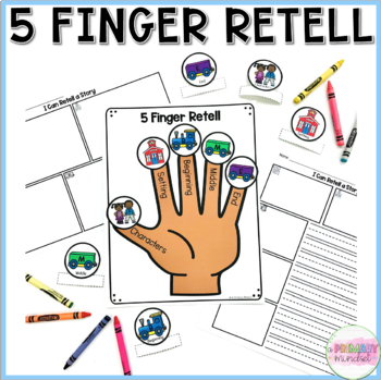 Preview of 5 Finger Retell Activities