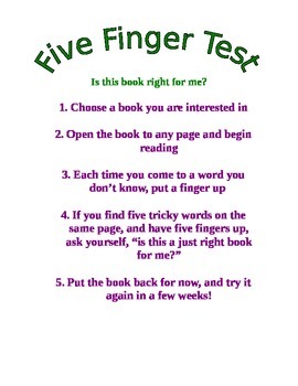 5 Finger Test