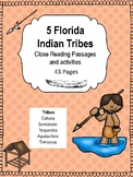 5 Florida Native American Tribe Closed Reading