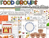 5 Food Group Posters & 7 Activities, Healthy Eating & Nutrition