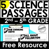 5 Free Science Reading Passages | Life Science, Earth Scie