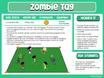 Free Physical Education Games - Tip and Tag by Mr Bucks Phys Ed