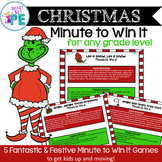 5 Fun & Easy Christmas Minute to Win it Games For All Ages