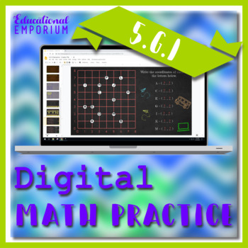 Preview of 5.G.1 Practice: Interactive, Digital Place Value Activities ⭐ Google Classroom
