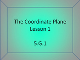 5.G.1 The Coordinate Plane Introduction (Google Slides)