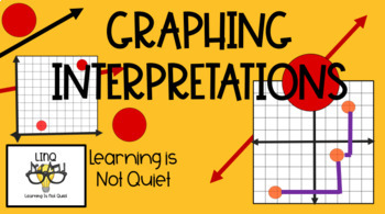 Preview of 5.GA.2 Graphing Interpretations: slide show, student notes sheet, activity, exit