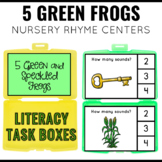 5 Green and Speckled Frogs Activities