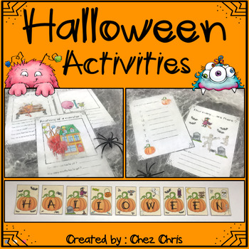 5 Halloween Activities for ESL students by Chez Chris | TPT