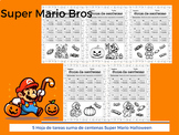 5 Hojas de Trabajo de Suma: Suma de Centenas - Super Mario