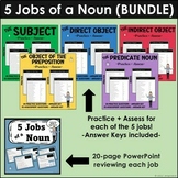 5 Jobs of a Noun BUNDLE