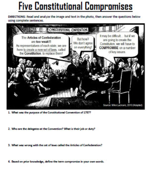 Preview of Five Constitutional Compromises (U.S. History)