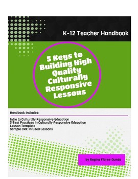 Preview of 5 Keys to Building Culturally Responsive Lessons