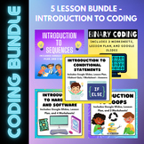 5 LESSON BUNDLE: Introduction to Coding and Computational 