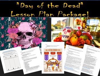 Preview of 5 Lessons / The Day of the Dead/El Día de los Muertos-
